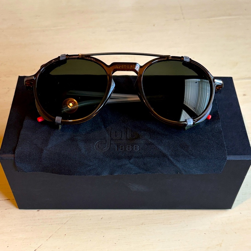 Julbo stylish and functional glacier glasses